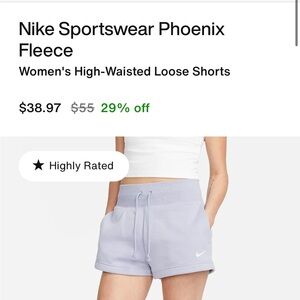 Nike Sportswear Phoenix Fleece Shorts